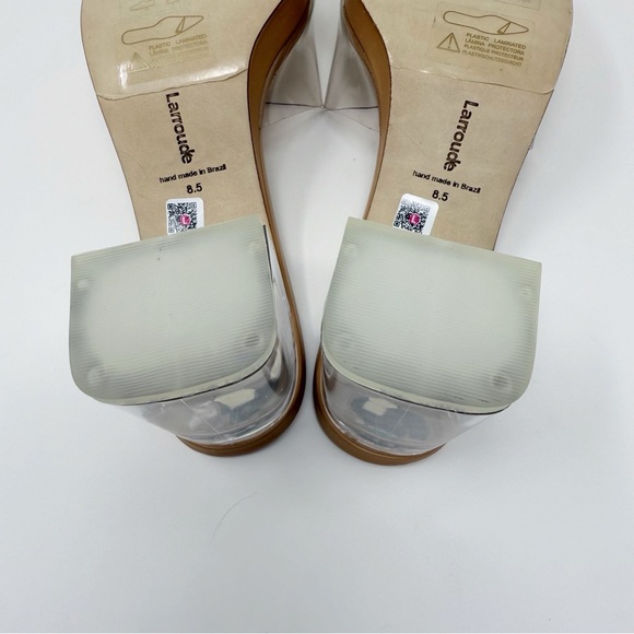 New Larroude Jenn Lucite Sandal Sz US 8.5 - Picture 15 of 15